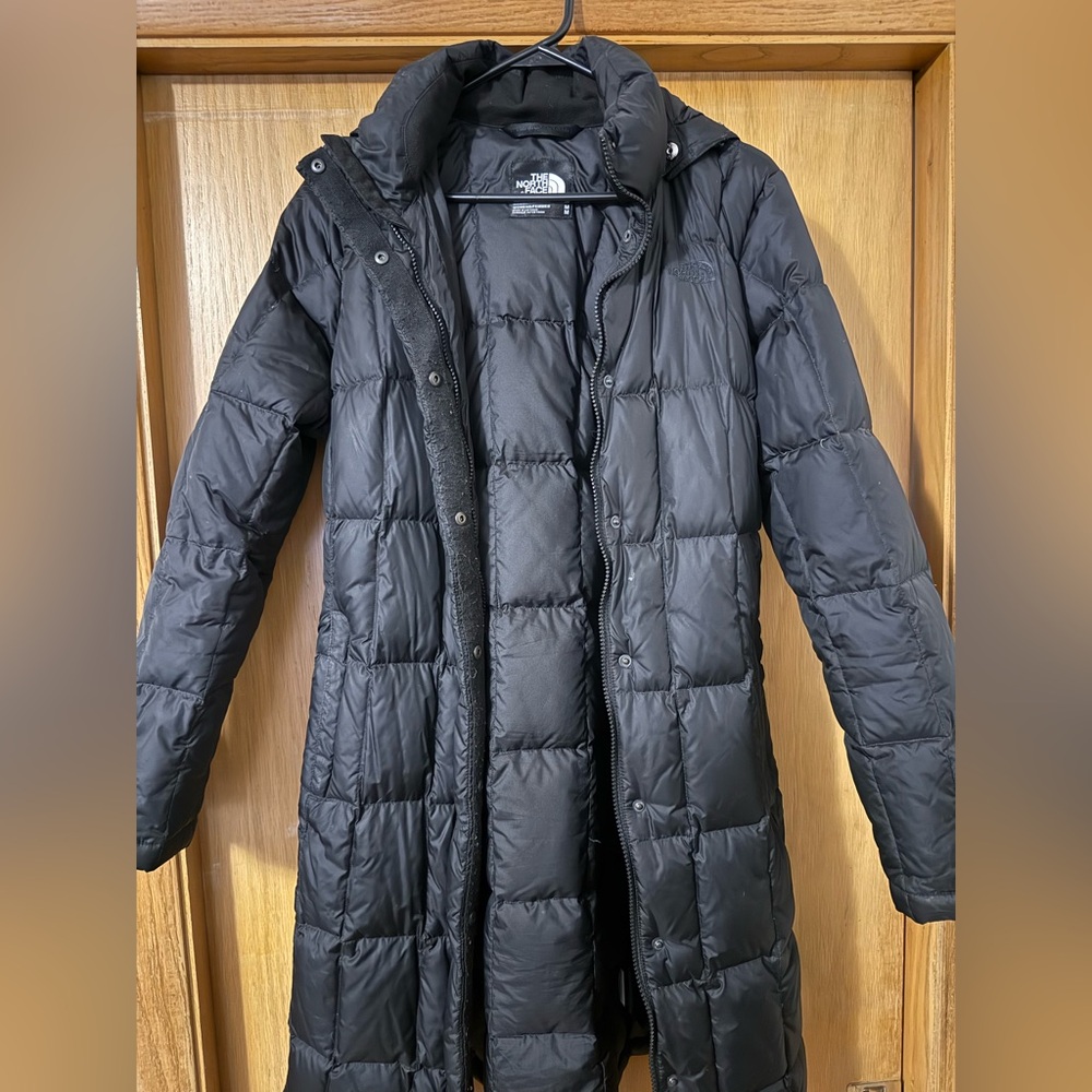 The North Face Women's Long Black Puffer Jacket